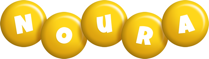 Noura candy-yellow logo
