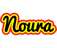 Noura flaming logo