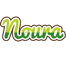 Noura golfing logo