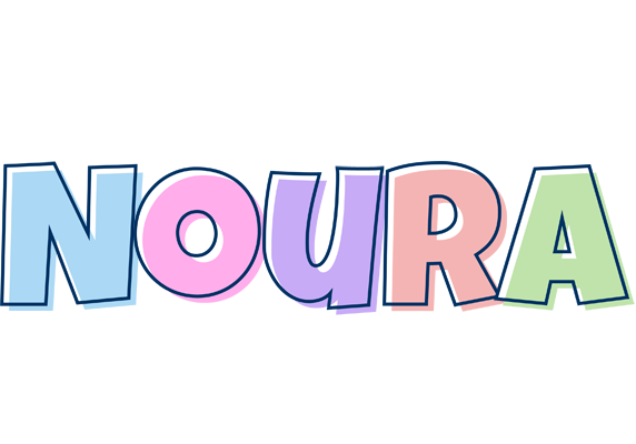 Noura pastel logo