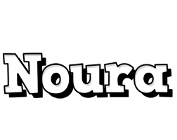 Noura snowing logo