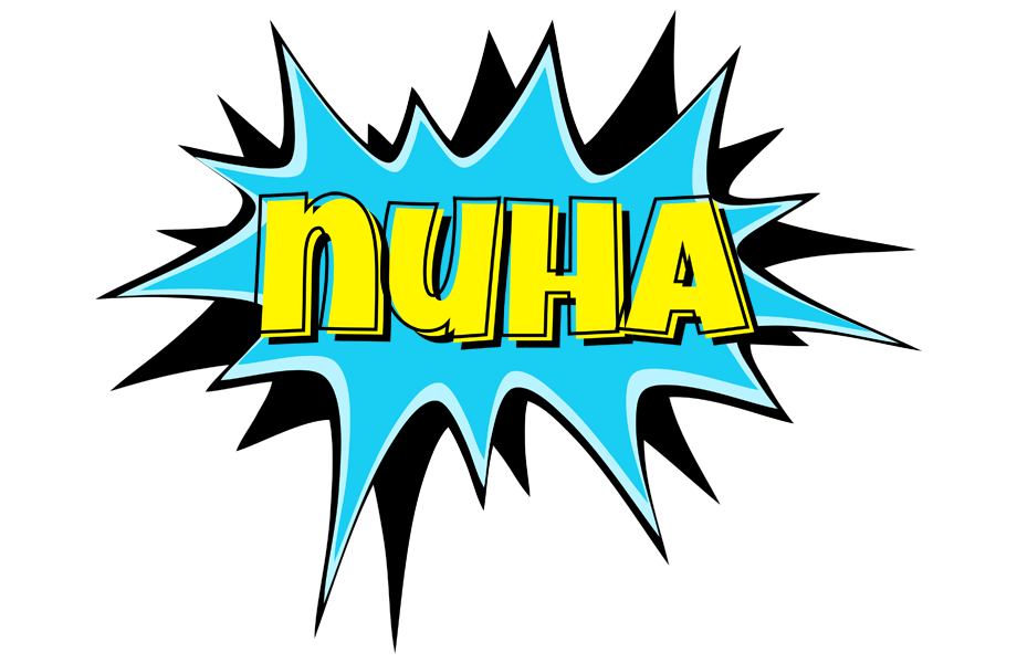 Nuha amazing logo