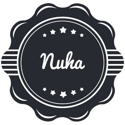 Nuha badge logo