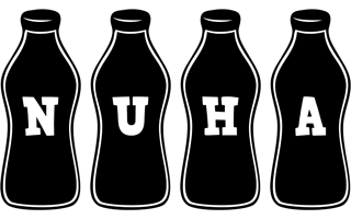 Nuha bottle logo