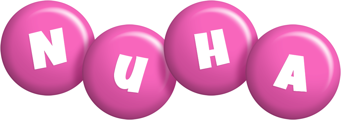 Nuha candy-pink logo