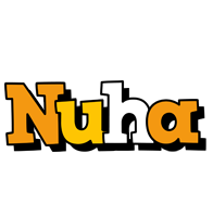 Nuha cartoon logo