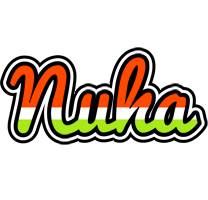 Nuha exotic logo