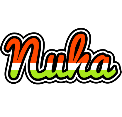 Nuha exotic logo