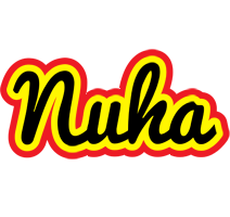 Nuha flaming logo