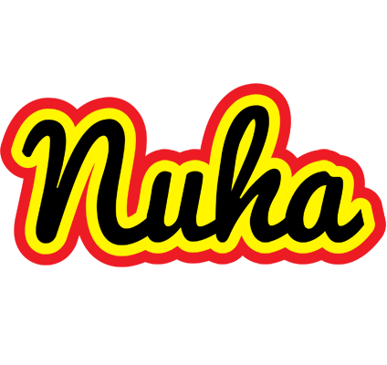 Nuha flaming logo