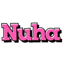 Nuha girlish logo