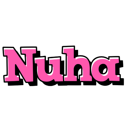 Nuha girlish logo