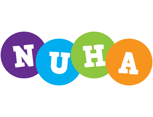 Nuha happy logo