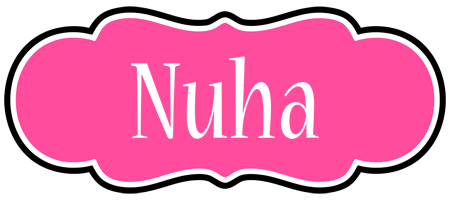 Nuha invitation logo