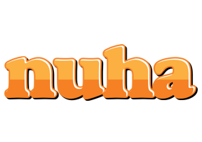 Nuha orange logo