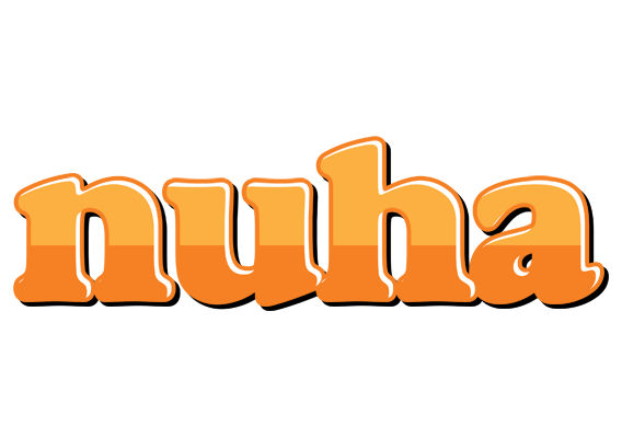 Nuha orange logo
