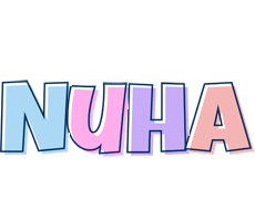 Nuha pastel logo