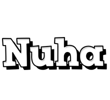 Nuha snowing logo