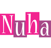 Nuha whine logo