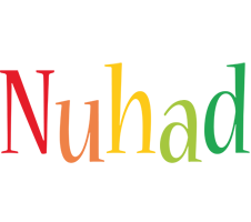 Nuhad birthday logo