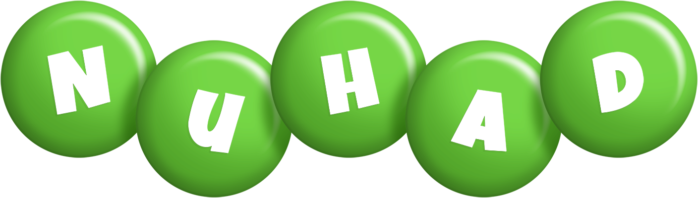Nuhad candy-green logo