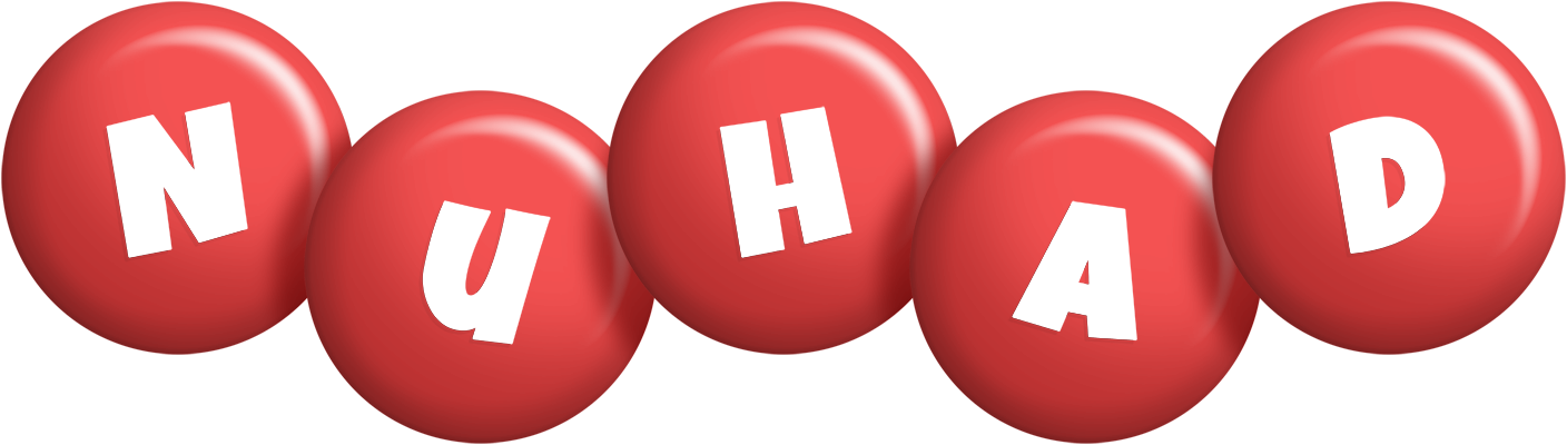 Nuhad candy-red logo