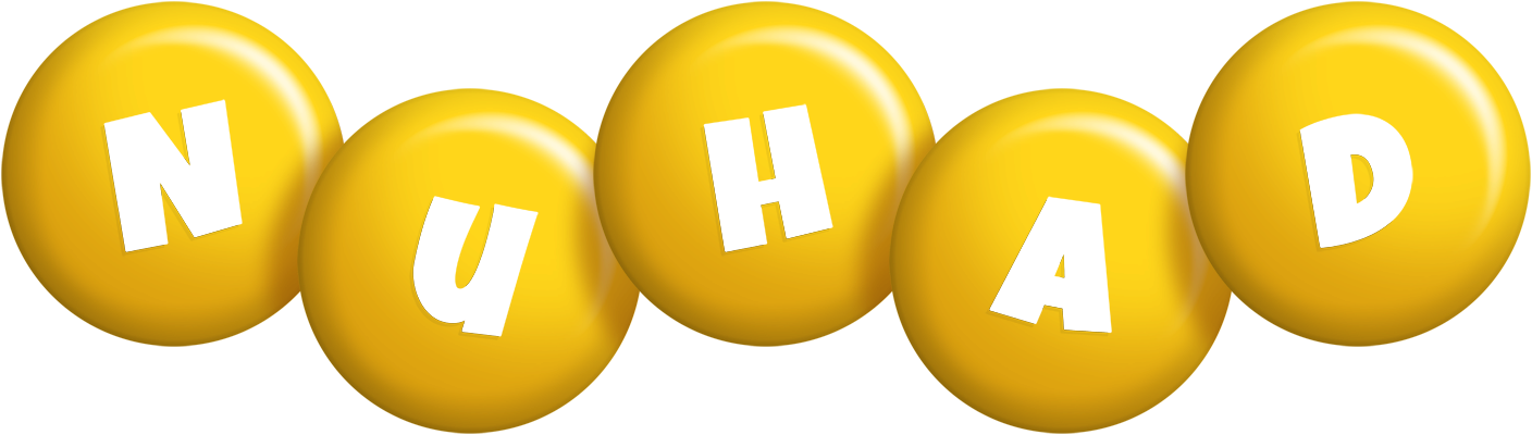 Nuhad candy-yellow logo