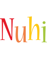 Nuhi birthday logo