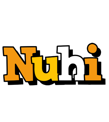 Nuhi cartoon logo