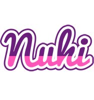 Nuhi cheerful logo