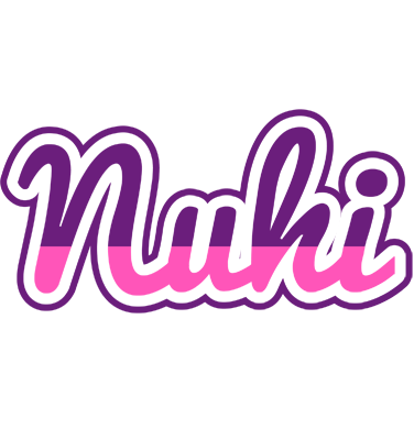 Nuhi cheerful logo
