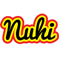 Nuhi flaming logo