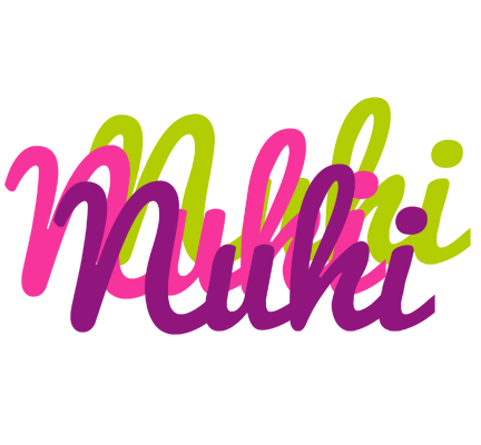 Nuhi flowers logo