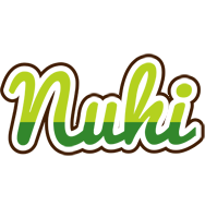 Nuhi golfing logo