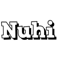 Nuhi snowing logo