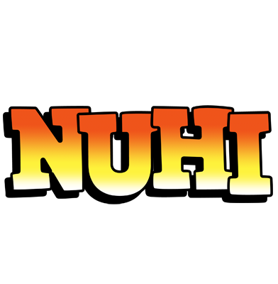 Nuhi sunset logo
