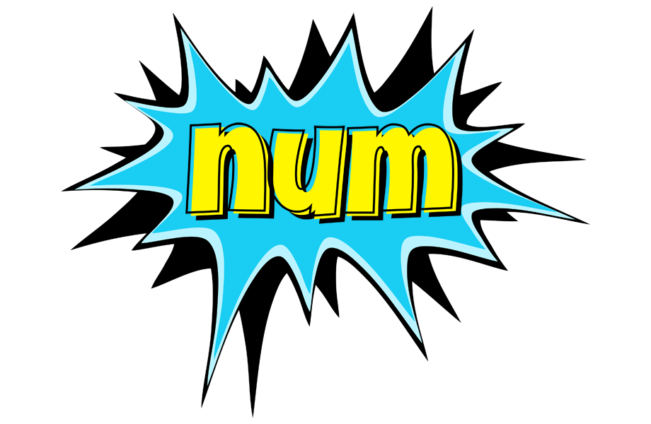 Num amazing logo