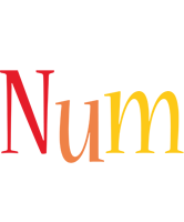 Num birthday logo