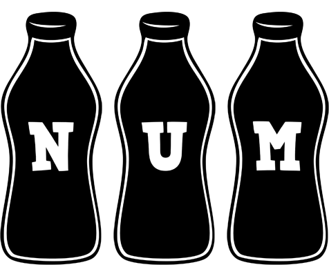 Num bottle logo