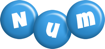 Num candy-blue logo