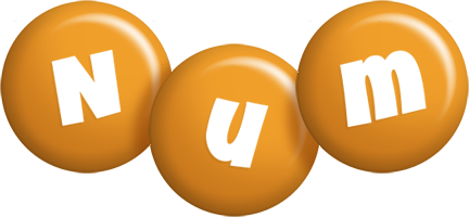 Num candy-orange logo