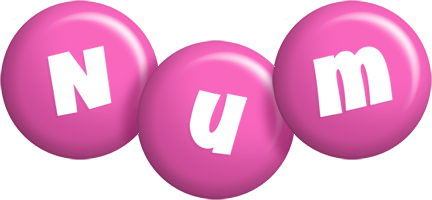 Num candy-pink logo