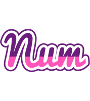 Num cheerful logo