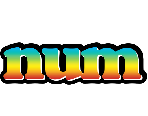 Num color logo