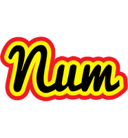 Num flaming logo