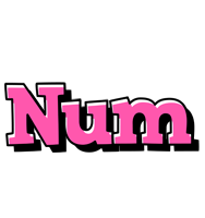 Num girlish logo