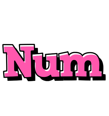 Num girlish logo