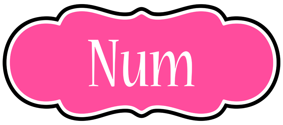 Num invitation logo