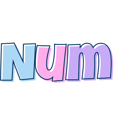 Num pastel logo