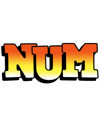 Num sunset logo